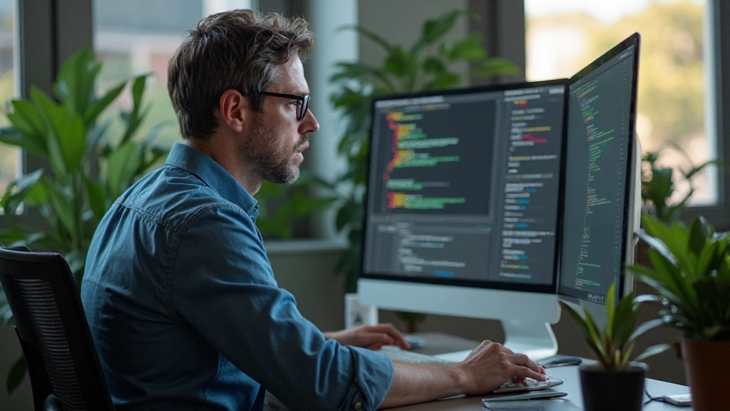 Code editor met CSS kleurvariabelen en design system dat kleurconsistentie duidelijk maakt